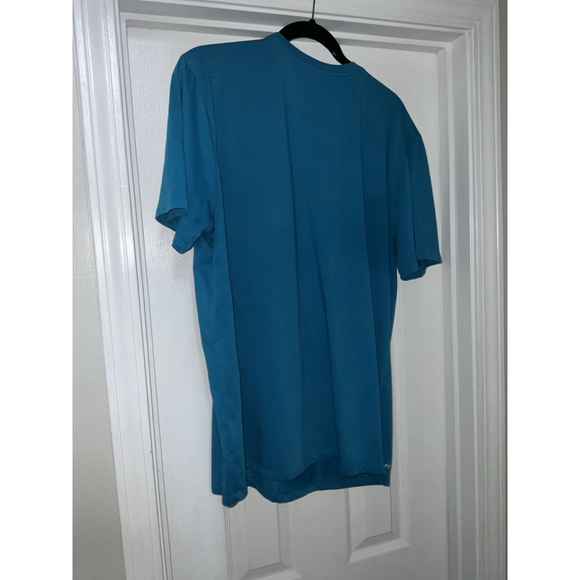 Nike Dri-Fit Basketball Hoop in Space Blue Graphic T-Shirt Men's Size XL - Picture 8 of 9